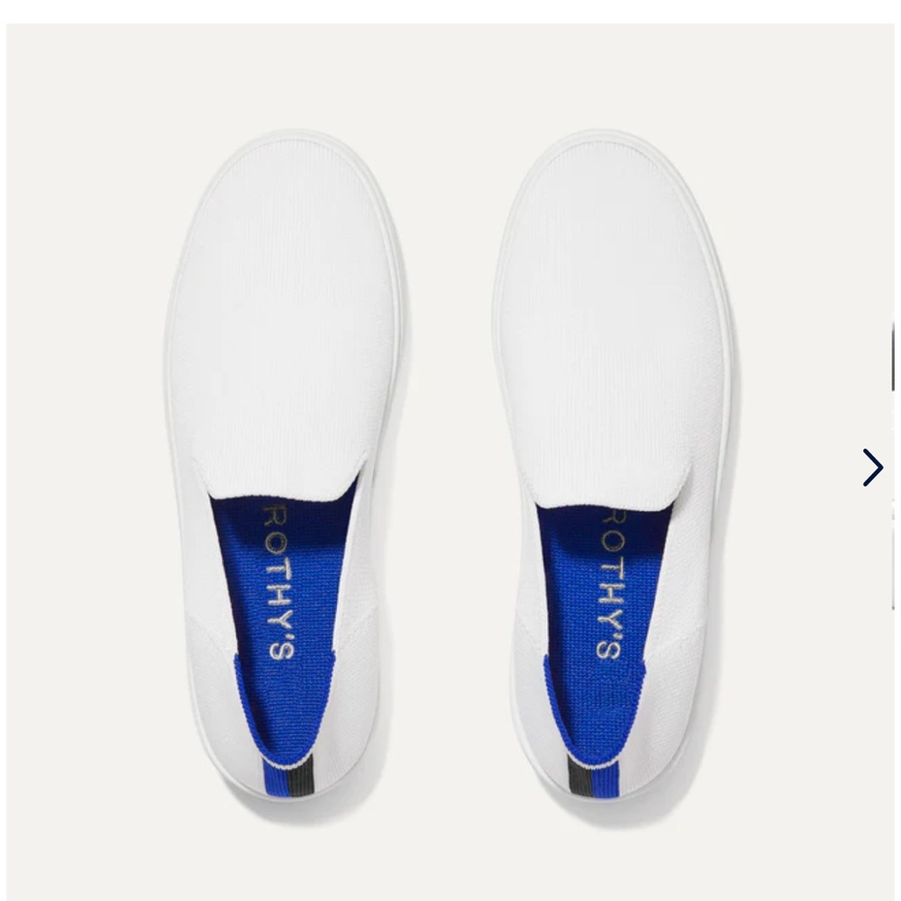 Rothy’s Original Slip On Sneaker - Bright White